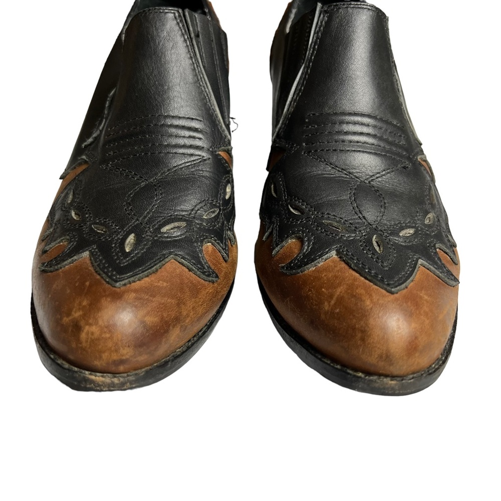 Jeffrey Campbell Colt Western Cowboy Ankle Boot Bootie Size 9 M Leather Black - Picture 3 of 14